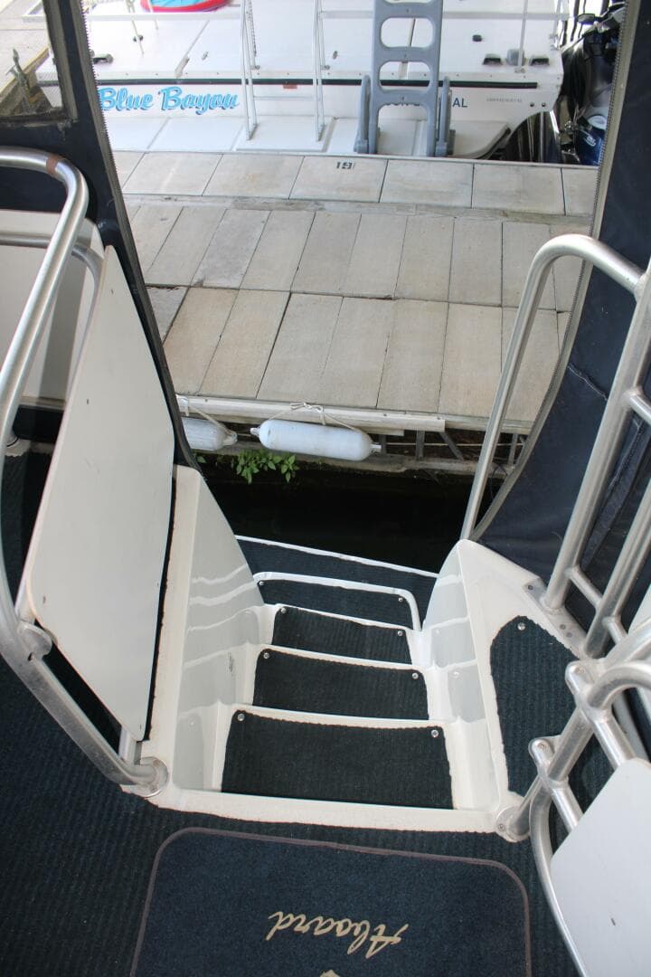 34 ft Mainship - Aft Stairwell