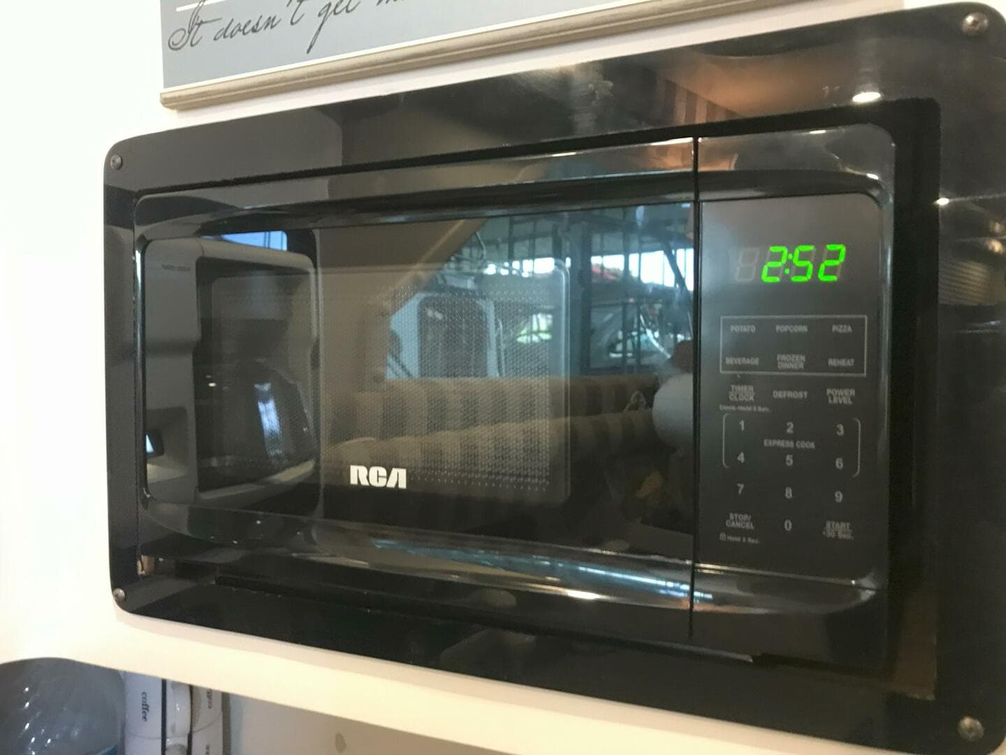 34 ft Mainship - New Microwave