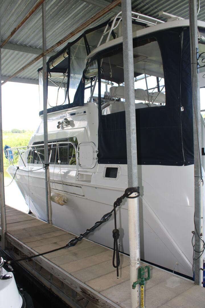 34 ft Mainship - Rear Port Side