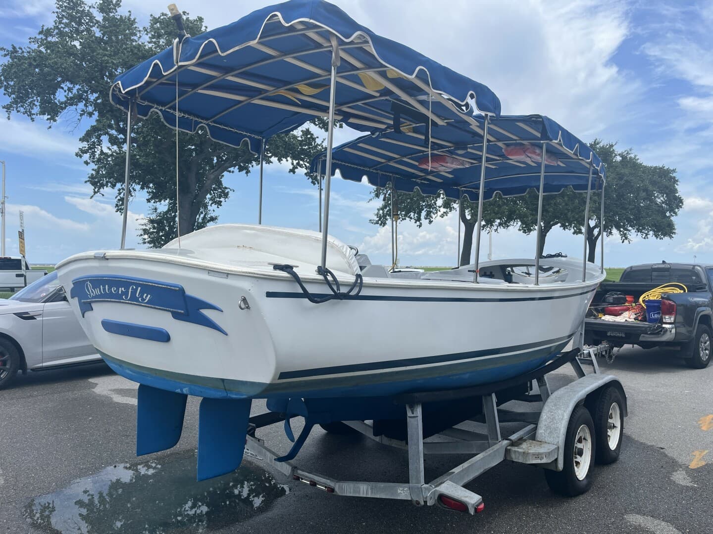 1998 Duffy Classic 21 - Starboard Sideon Trailer