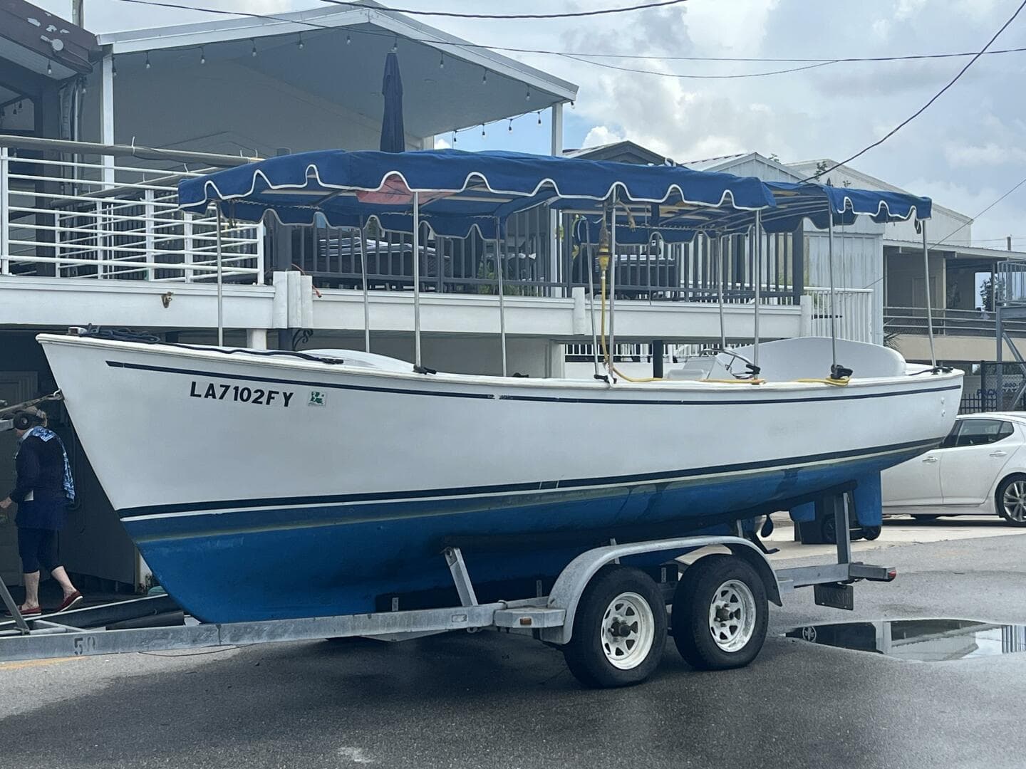 1998 Duffy Classic 21 - Profile on Trailer