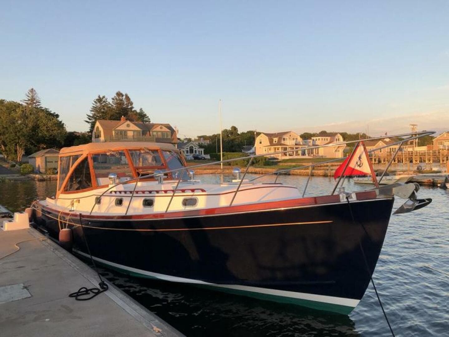Starboard Bow at Sunset