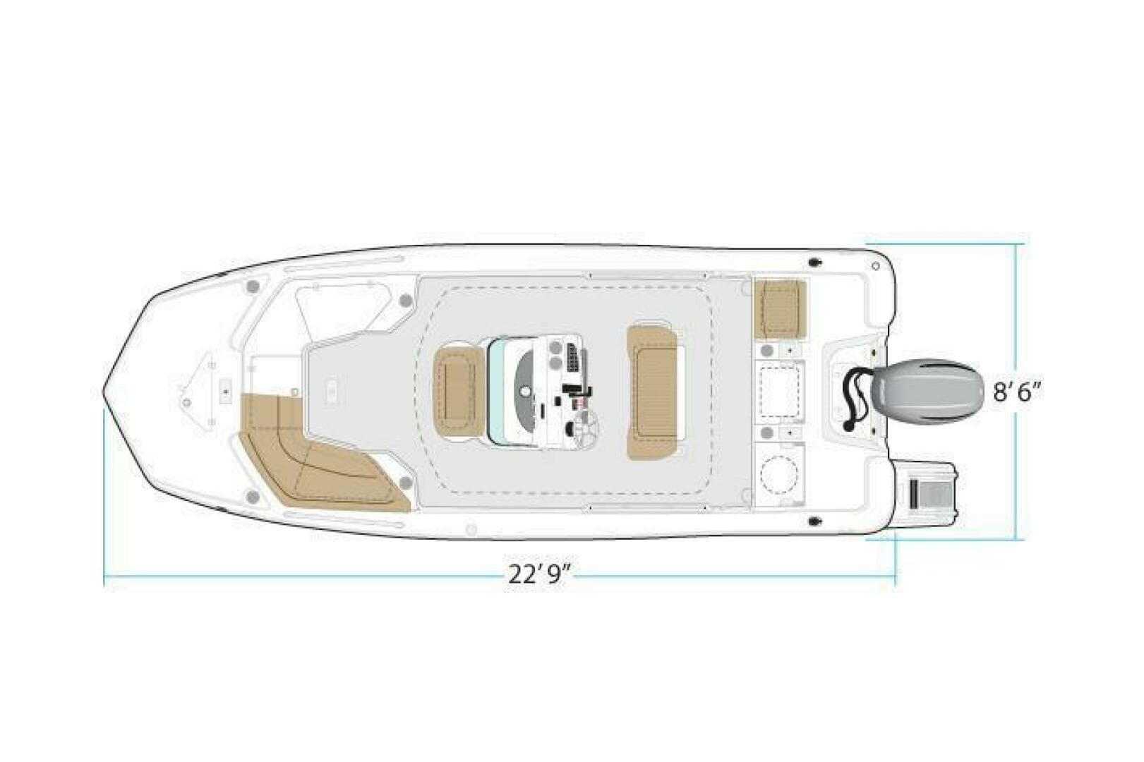 2023 NauticStar 231 Hybrid