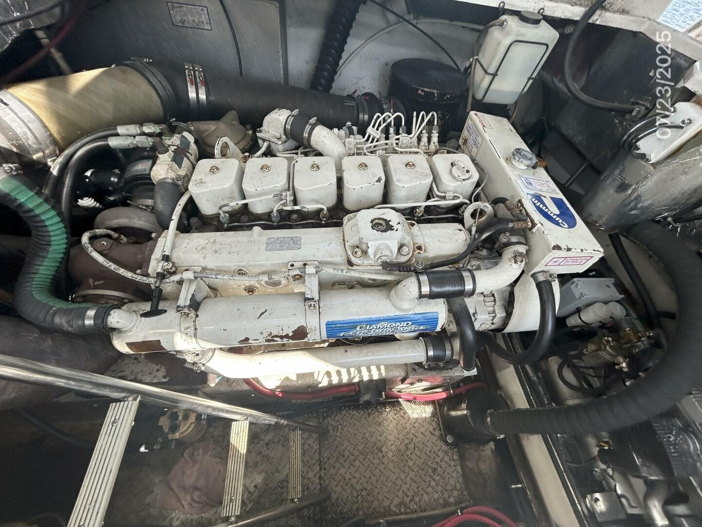 40' Trojan starboard main engine