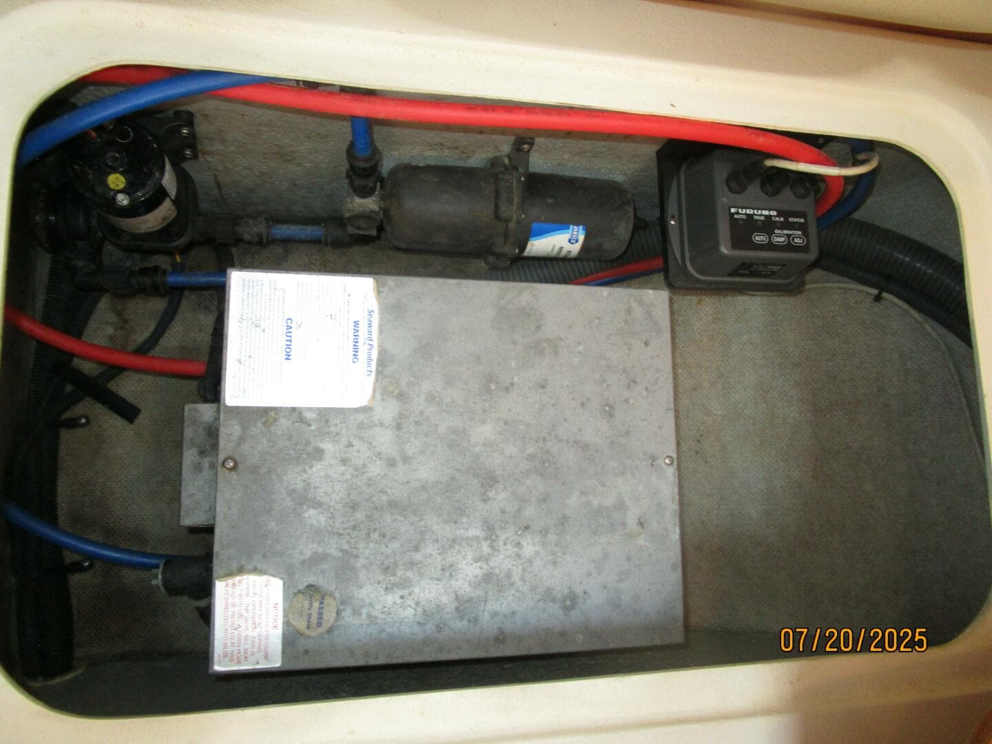 34' Mainship water heater