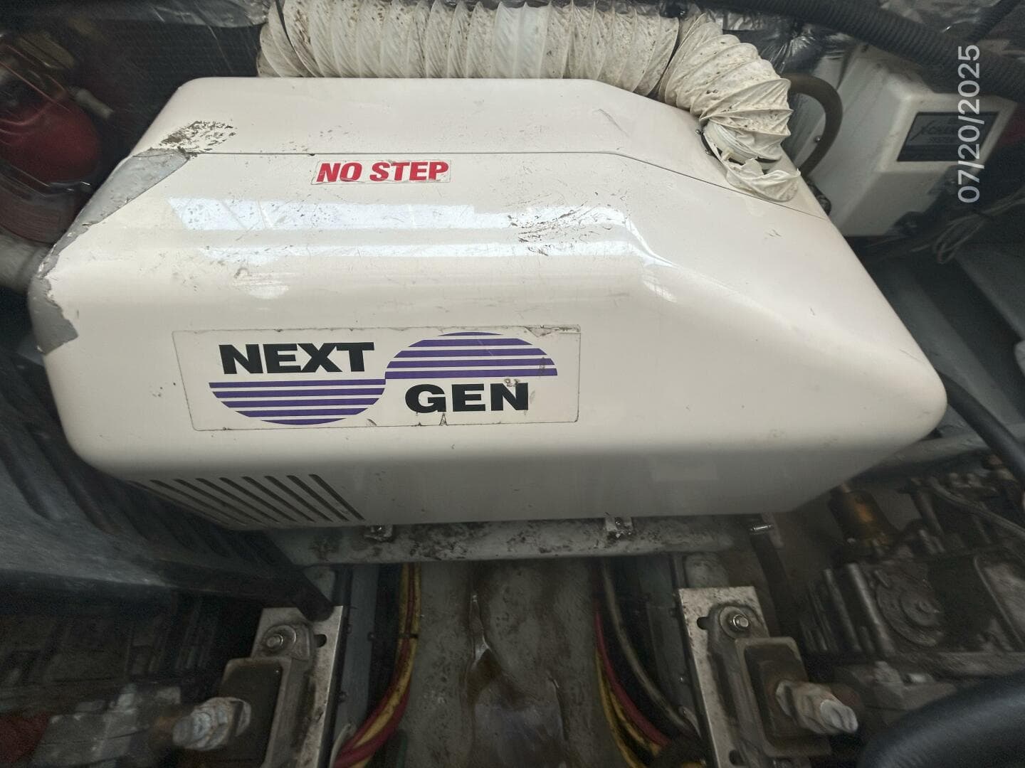 34' Mainship generator sound box