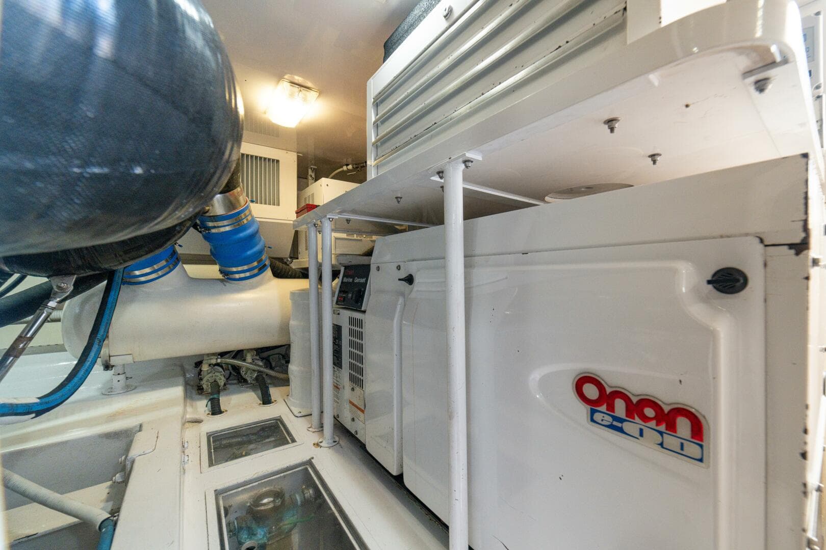 2004 Viking 61 Convertible "Mariah Jean" - Engine Room