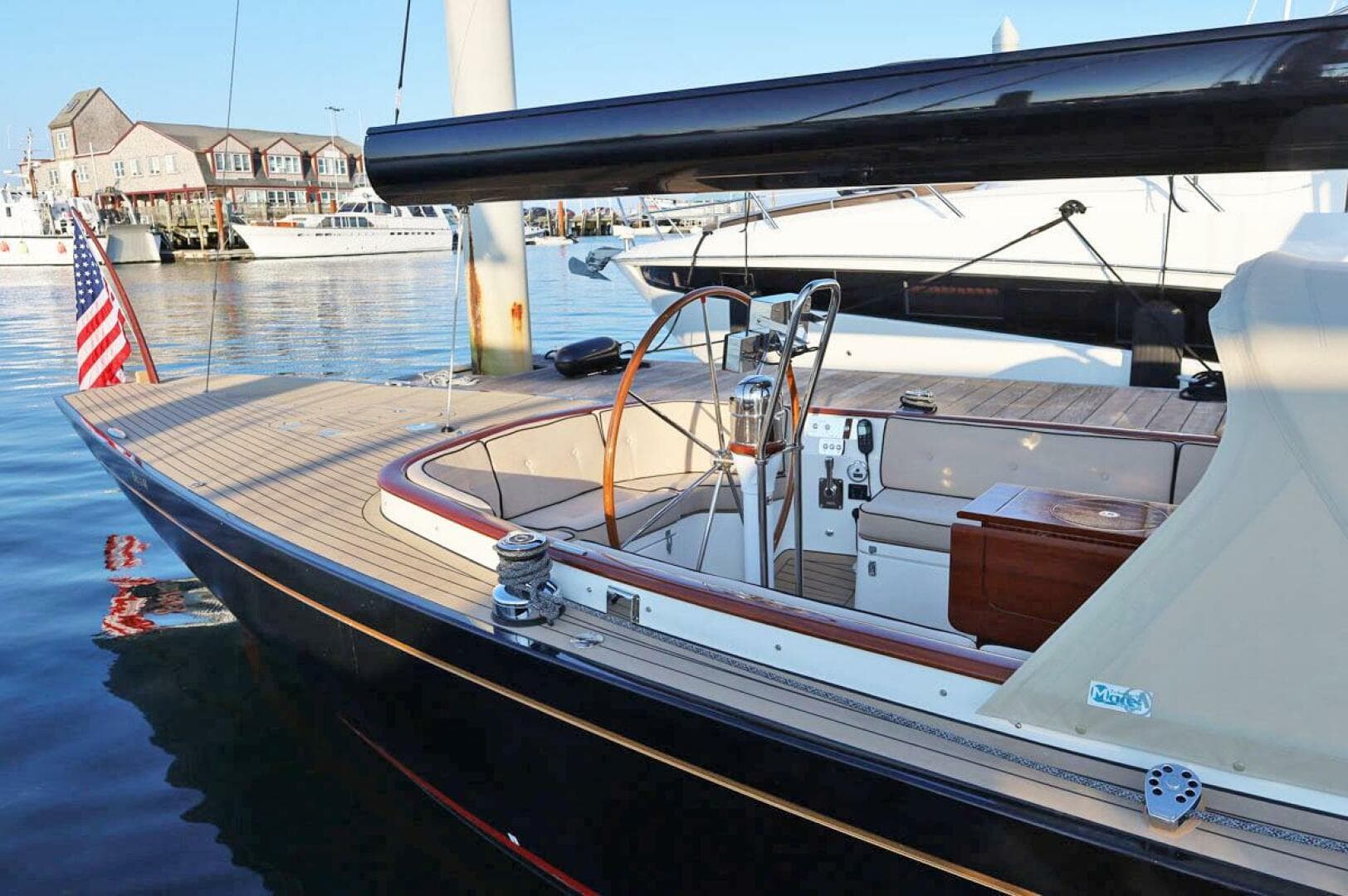 Cockpit Aft from Tender