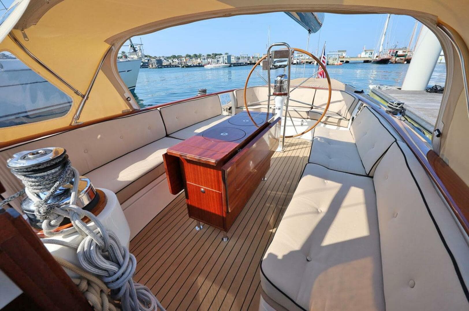 Cockpit From Companionway