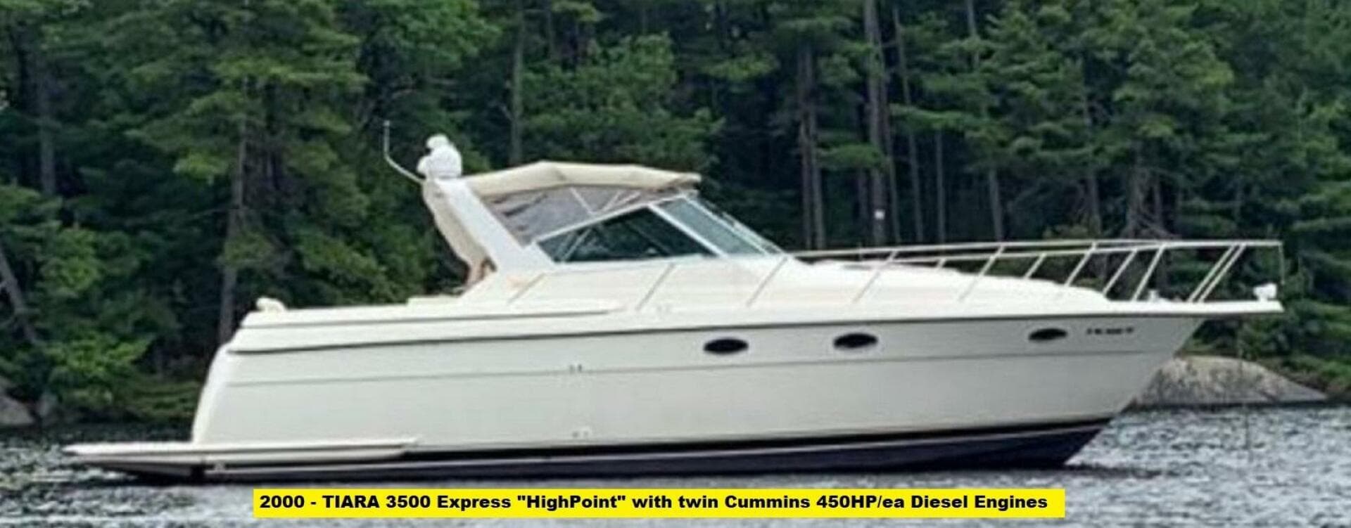 2000 Tiara Yachts 3500 Express