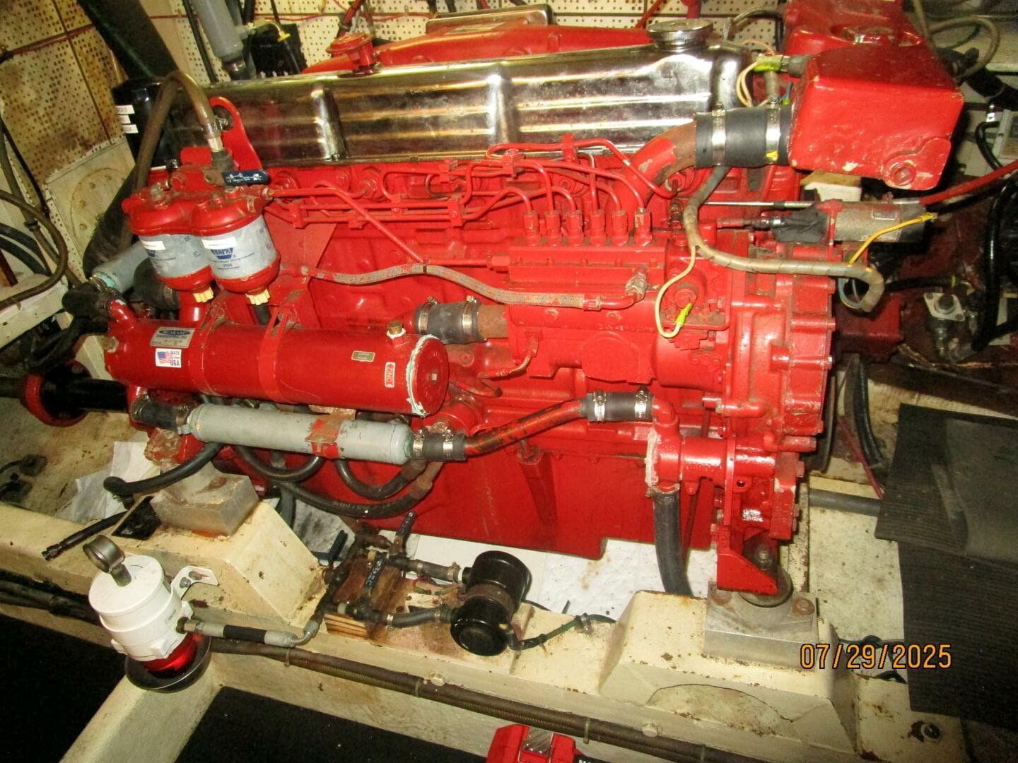 44' DeFever port main engine