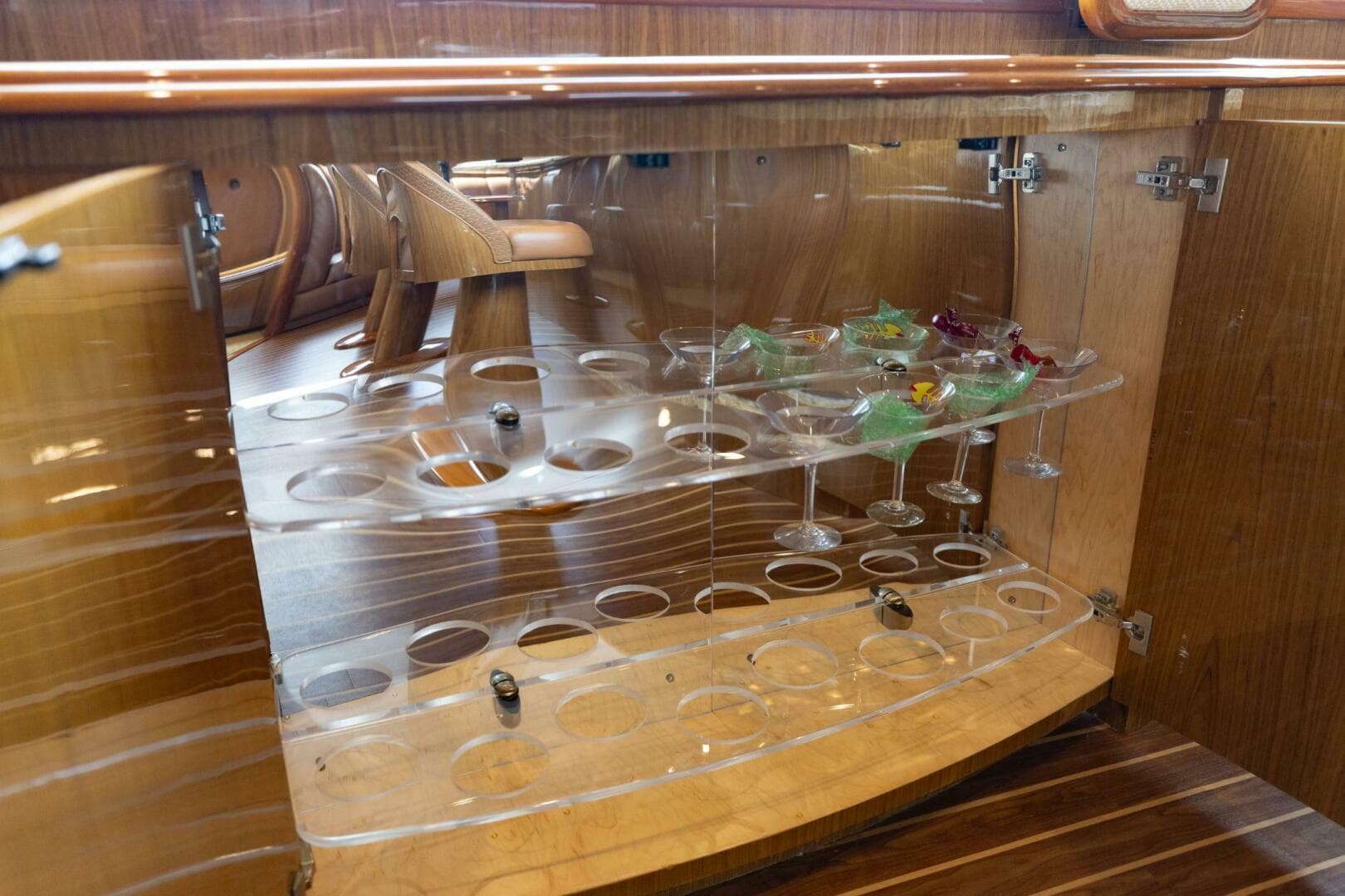 Glassware Storage Cabinet