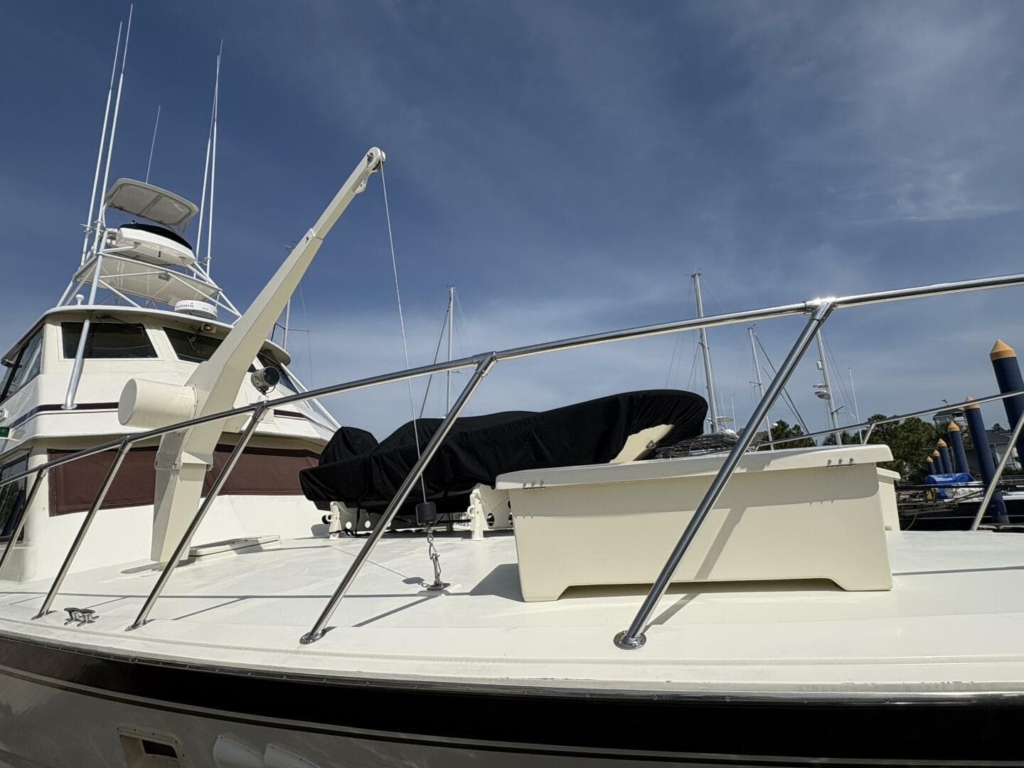 1985 Hatteras 60 Enclosed Bridge