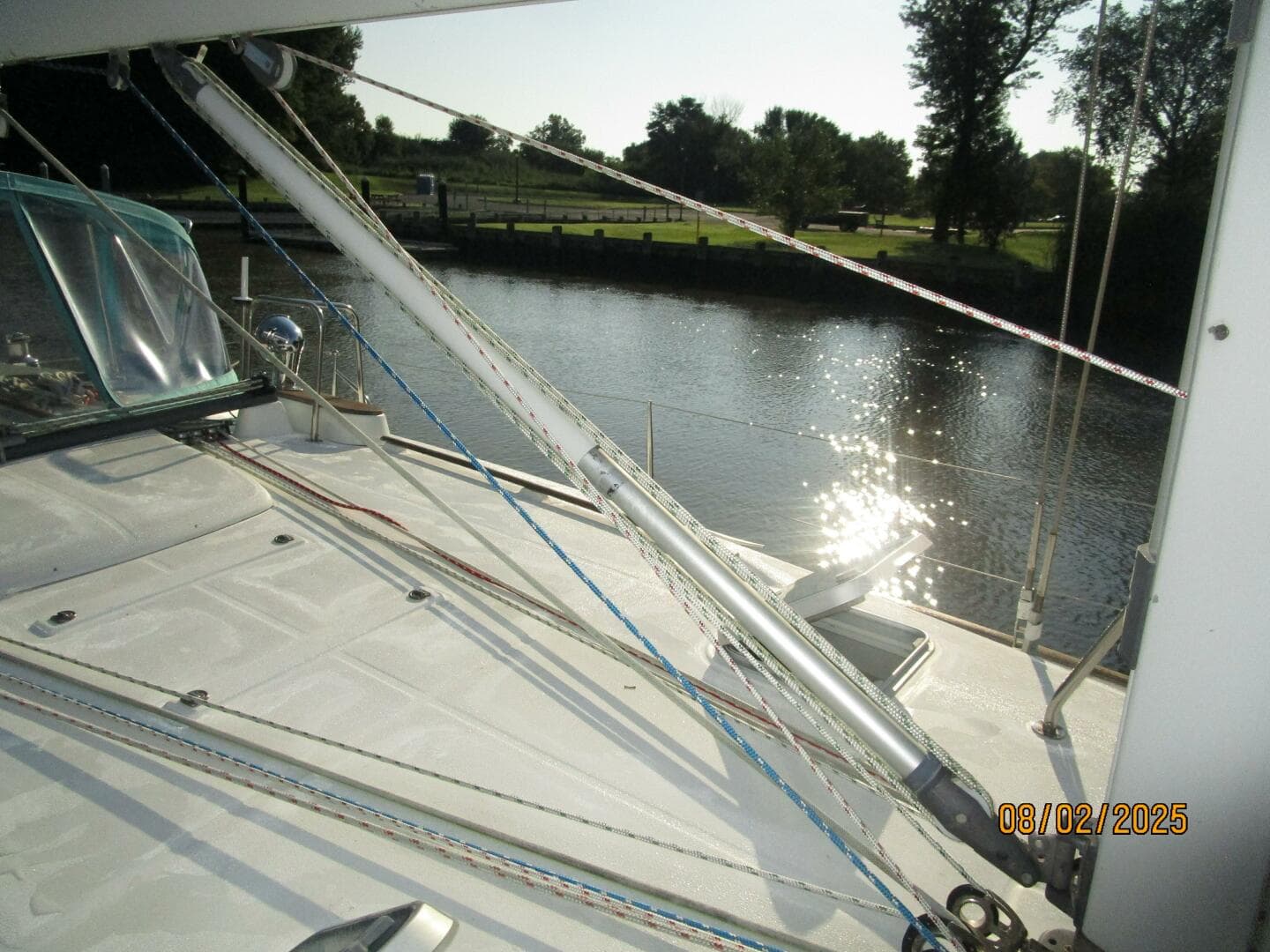 46' Beneteau boom vang2