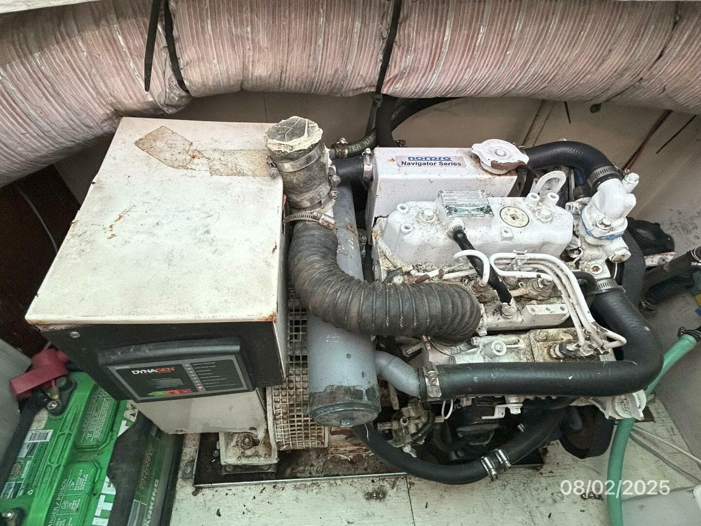 46' Beneteau generator