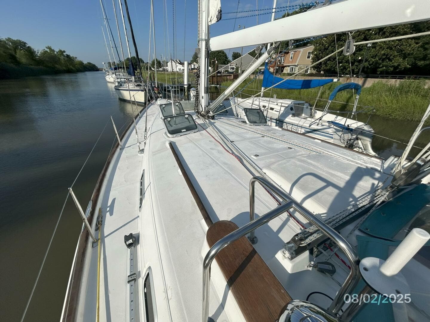 46' Beneteau foredeck1