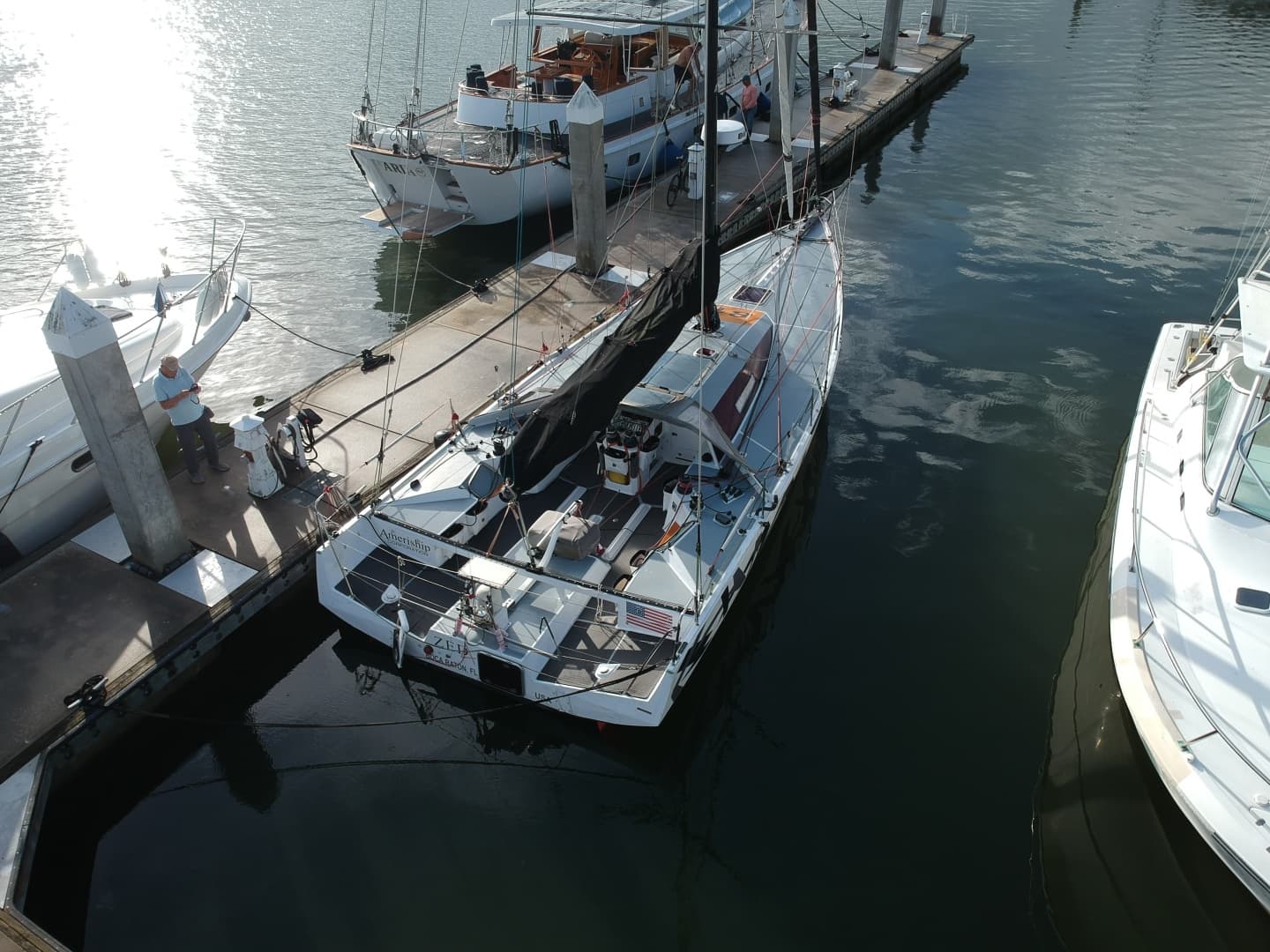 2009 Class 40 Akilaria RC2 offshore racing sailboat
