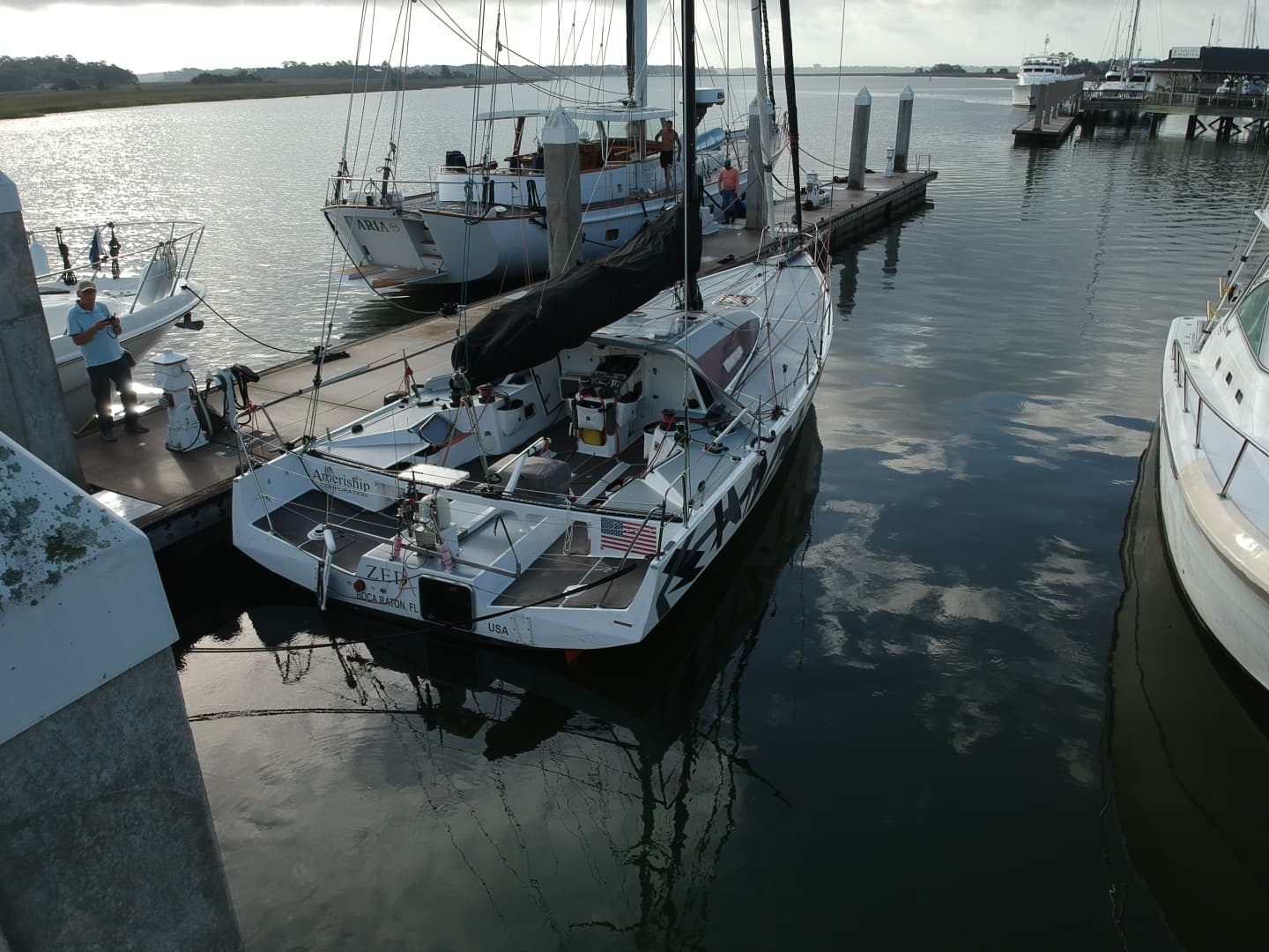 2009 Class 40 Akilaria RC2 offshore racing sailboat