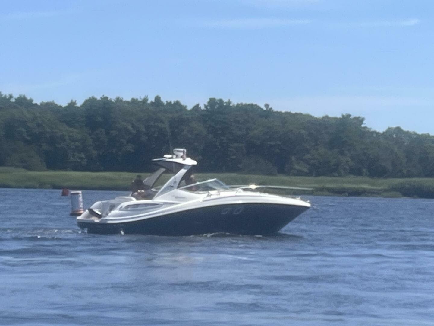Sea Ray Sundancer 310 Underway