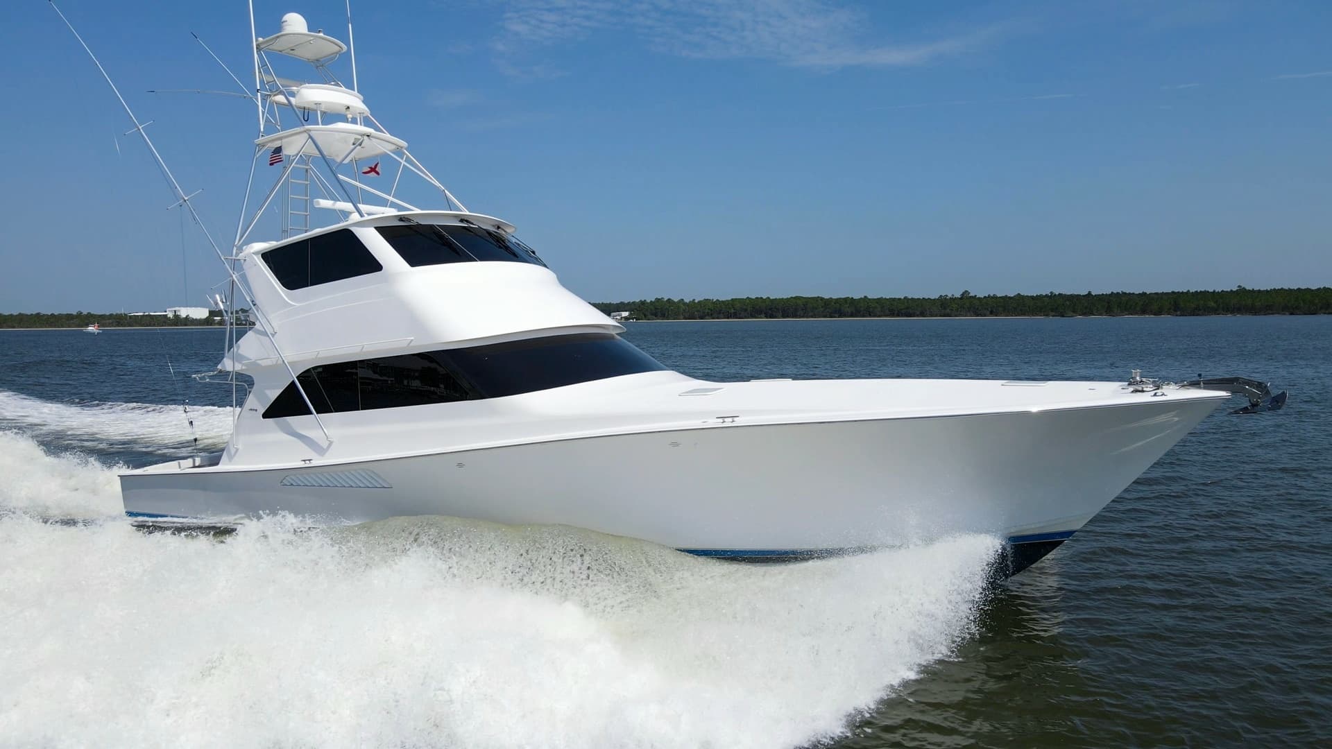 2005 61 Viking Enclosed Bridge Kelkat Exterior (8)