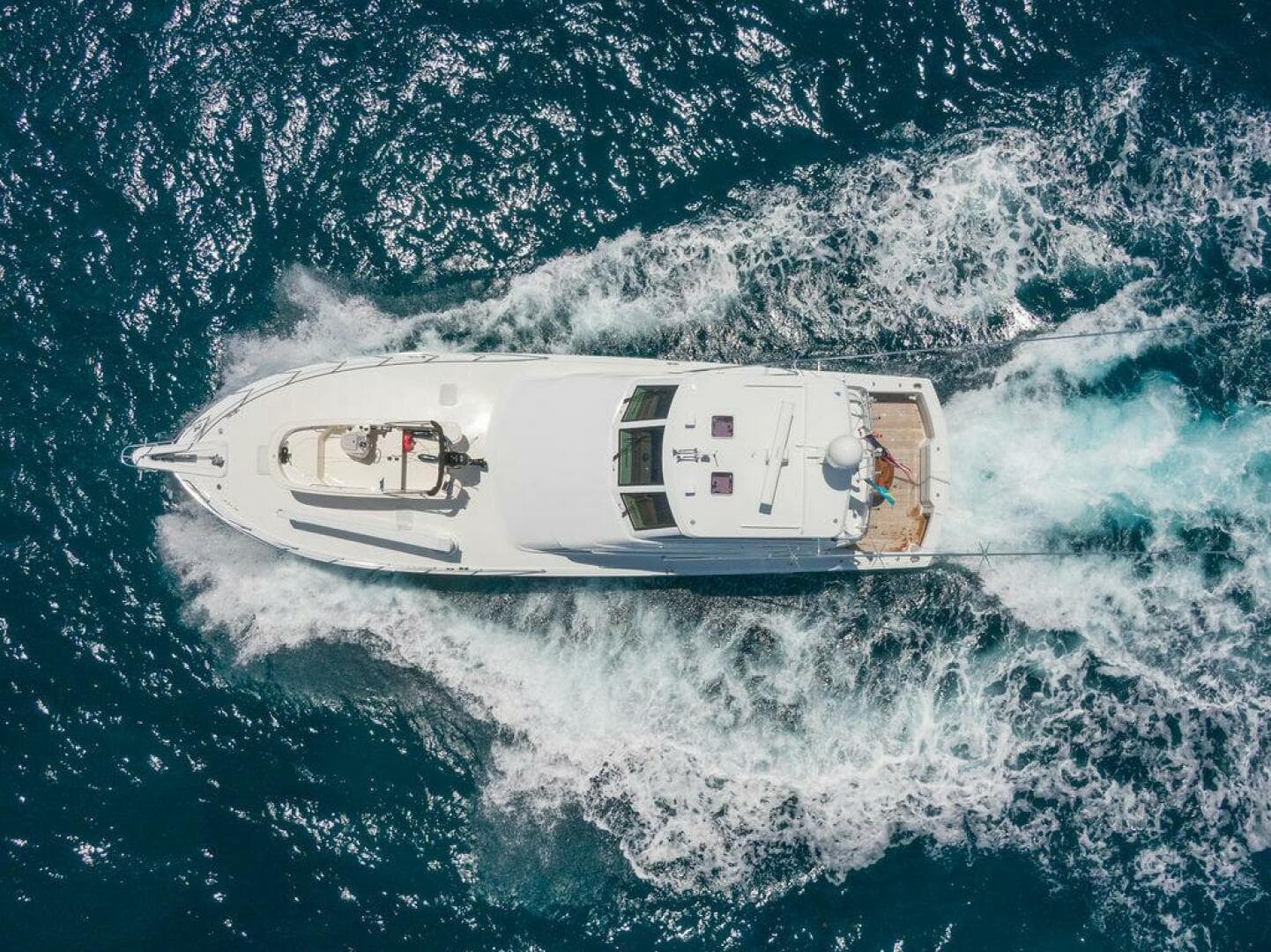 2005 Hatteras Enclosed Bridge