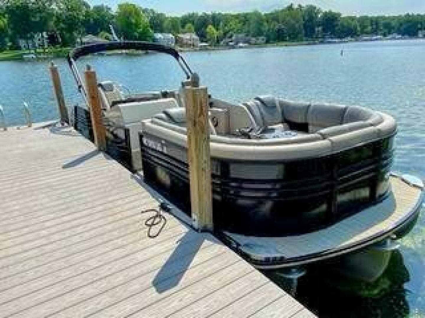 2018 Harris FloteBote 250 Grand Mariner Single Lounging Double Tritoon