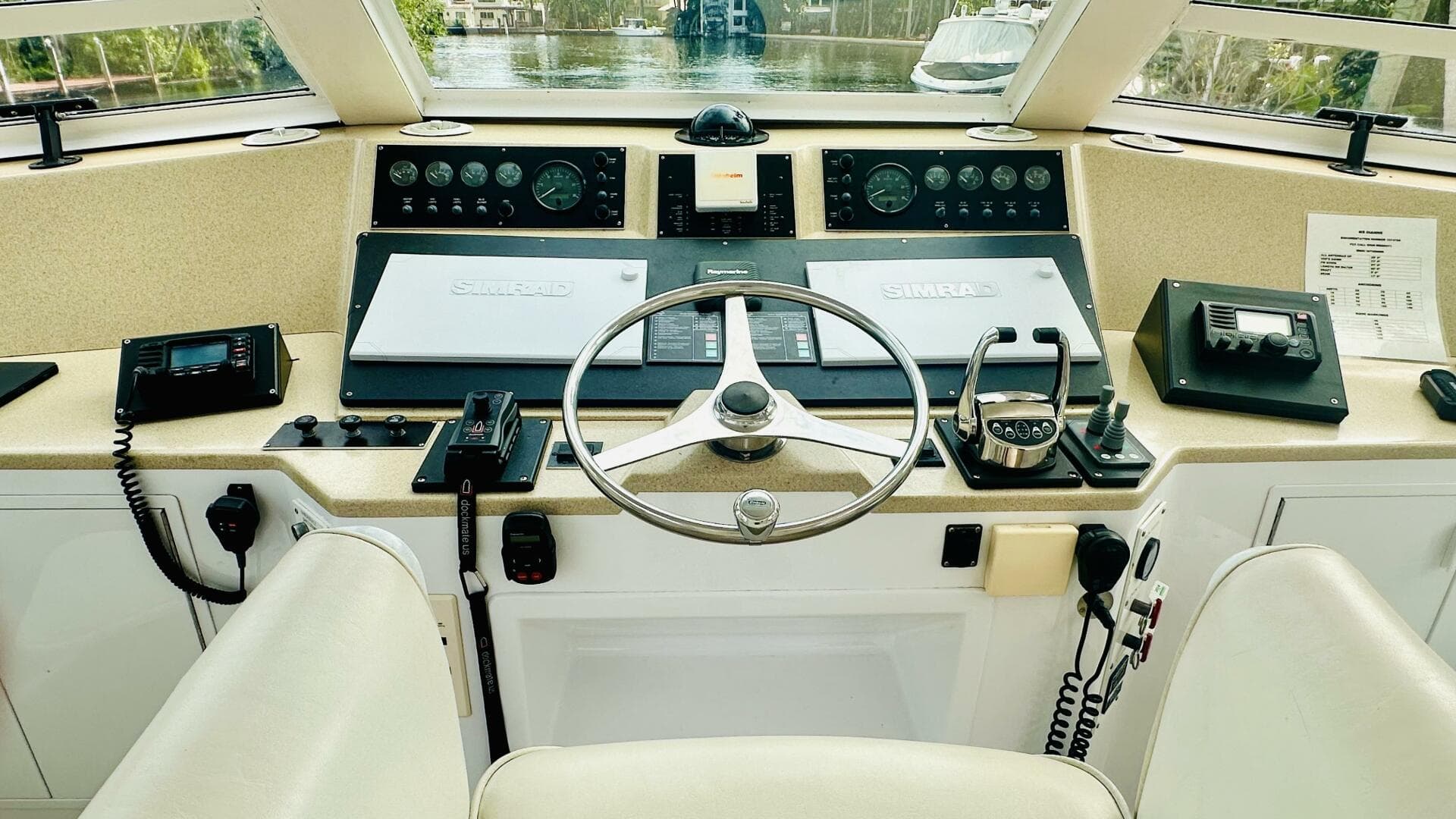 1999 Viking Cockpit Sport Yacht