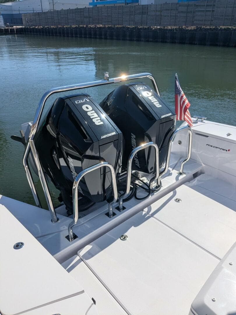 2024 Axopar 37 Cross Cabin with Bench Seat, V10s