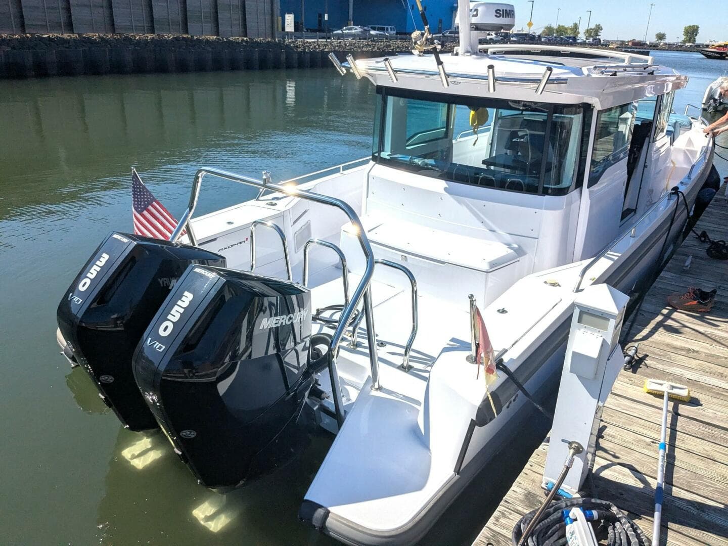 2024 Axopar 37 Cross Cabin with Bench Seat, V10s