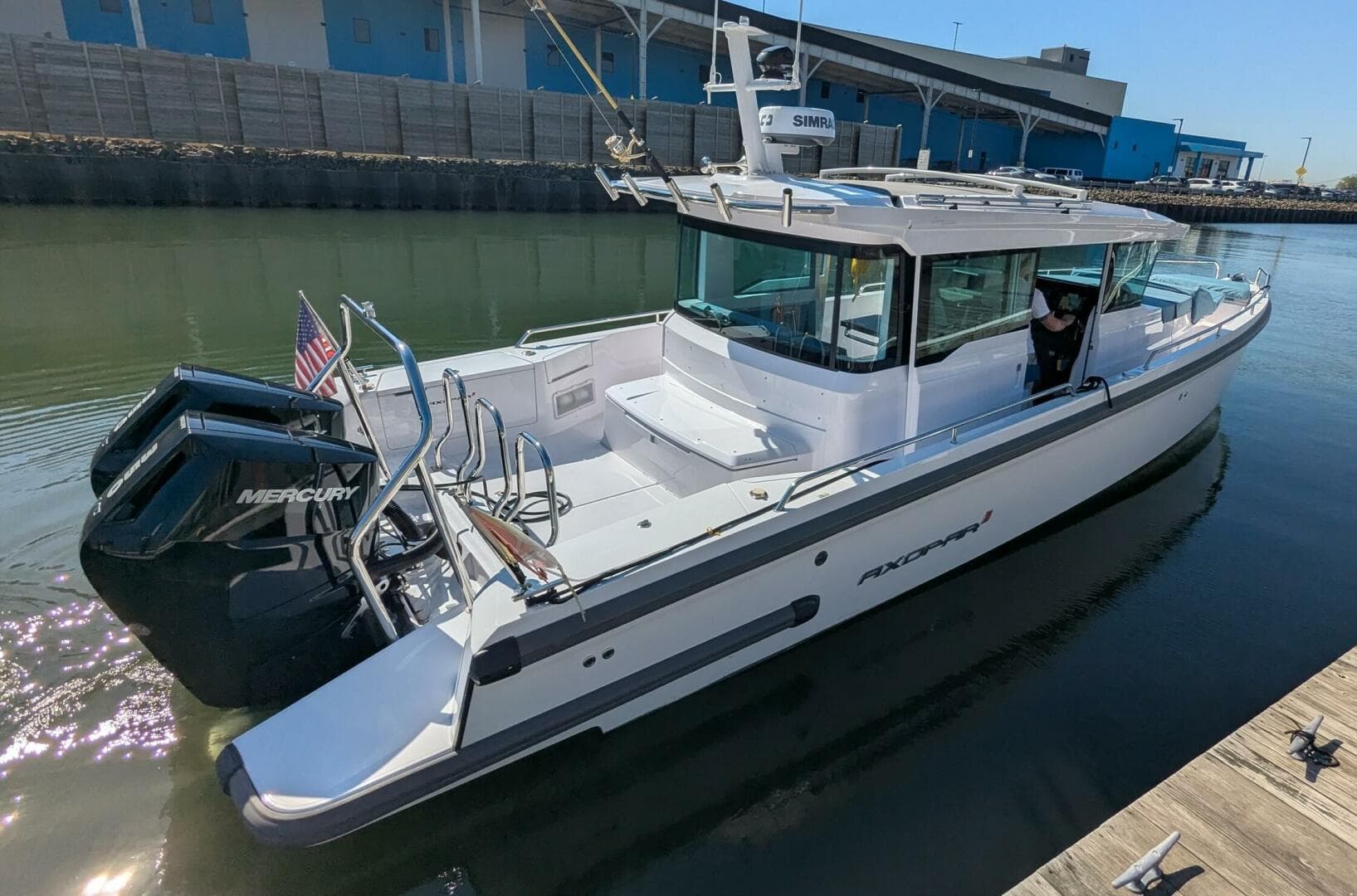 2024 Axopar 37 Cross Cabin with Bench Seat, V10s