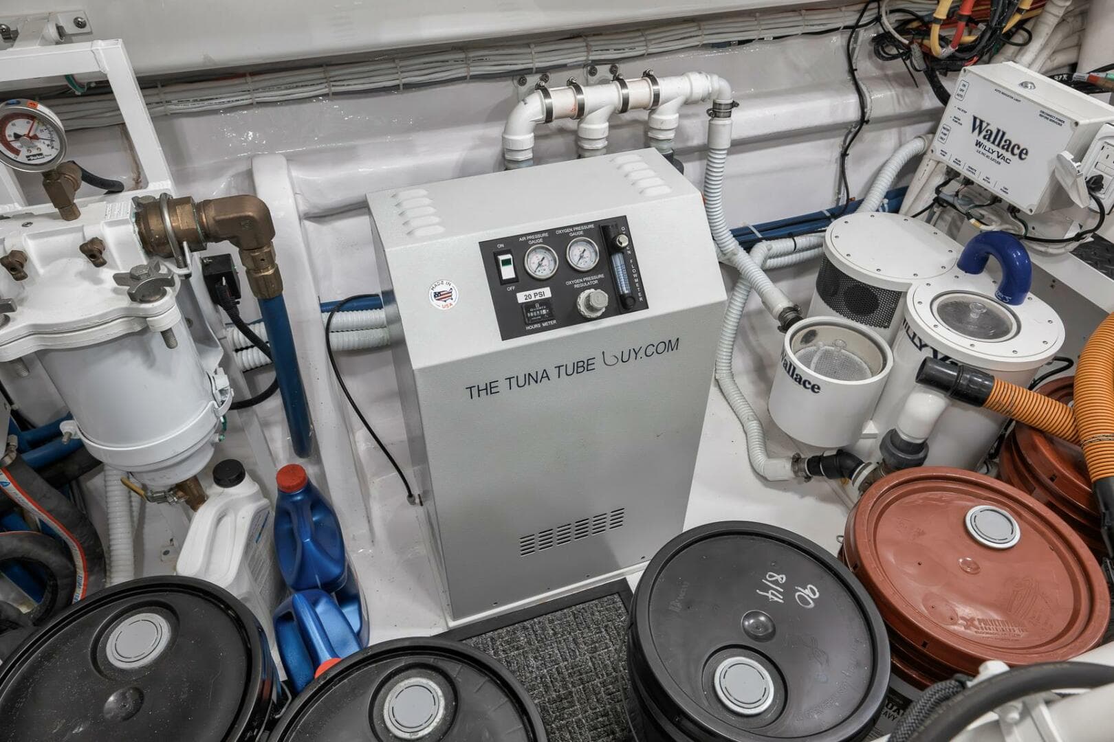 2025 Viking 90 Convertible- NIKKI BELLA- Engine Room