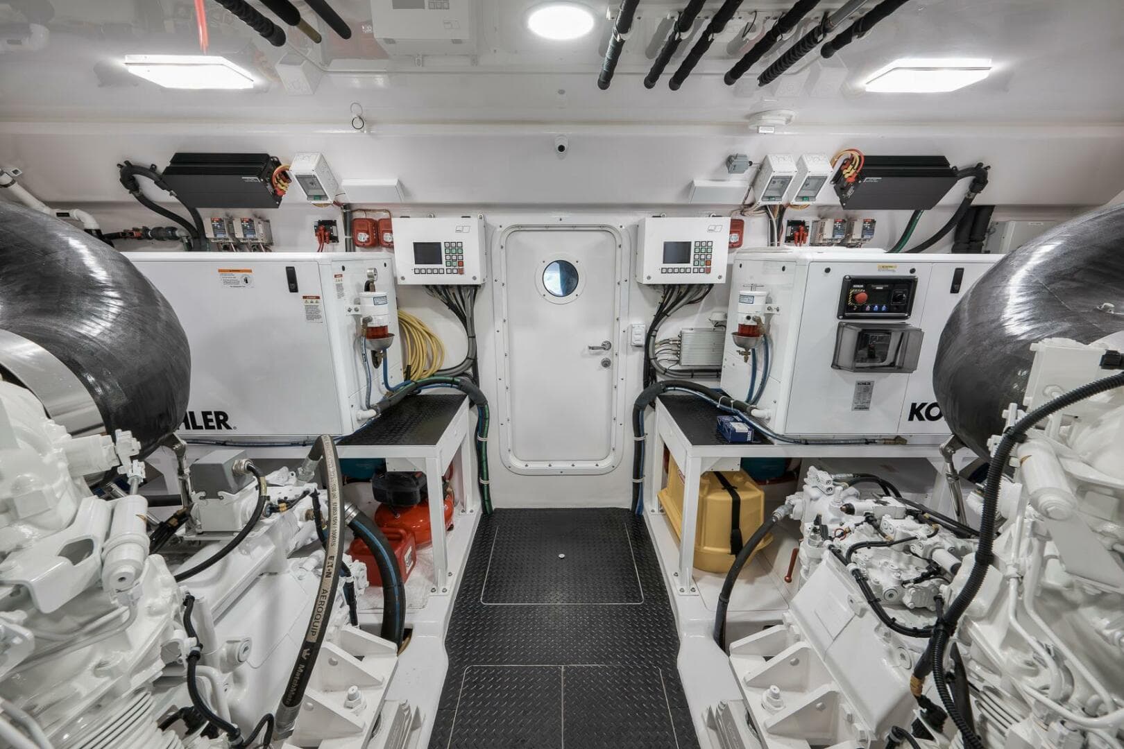 2025 Viking 90 Convertible- NIKKI BELLA- Engine Room