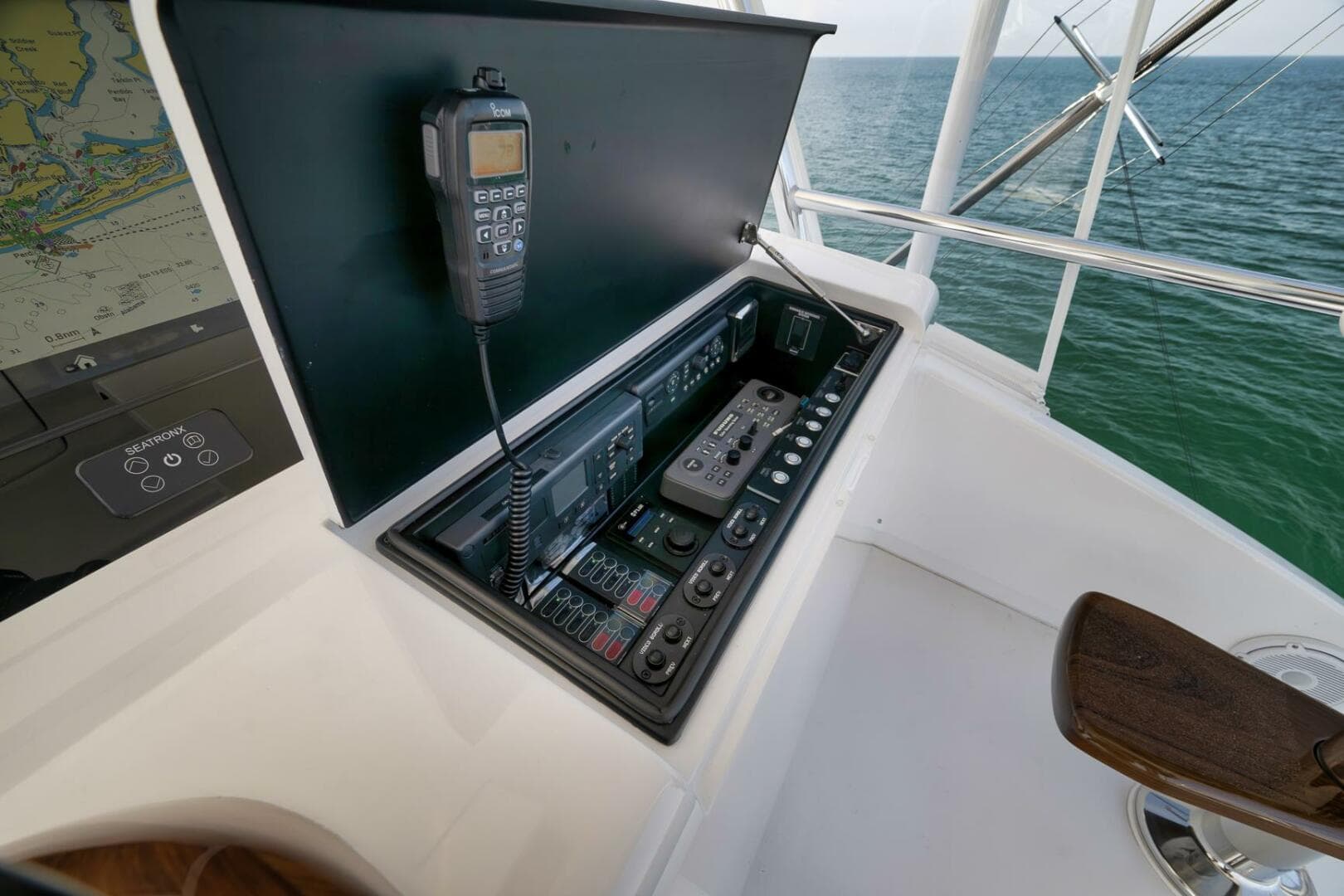 2025 Viking 90 Convertible- NIKKI BELLA- Flybridge Helm