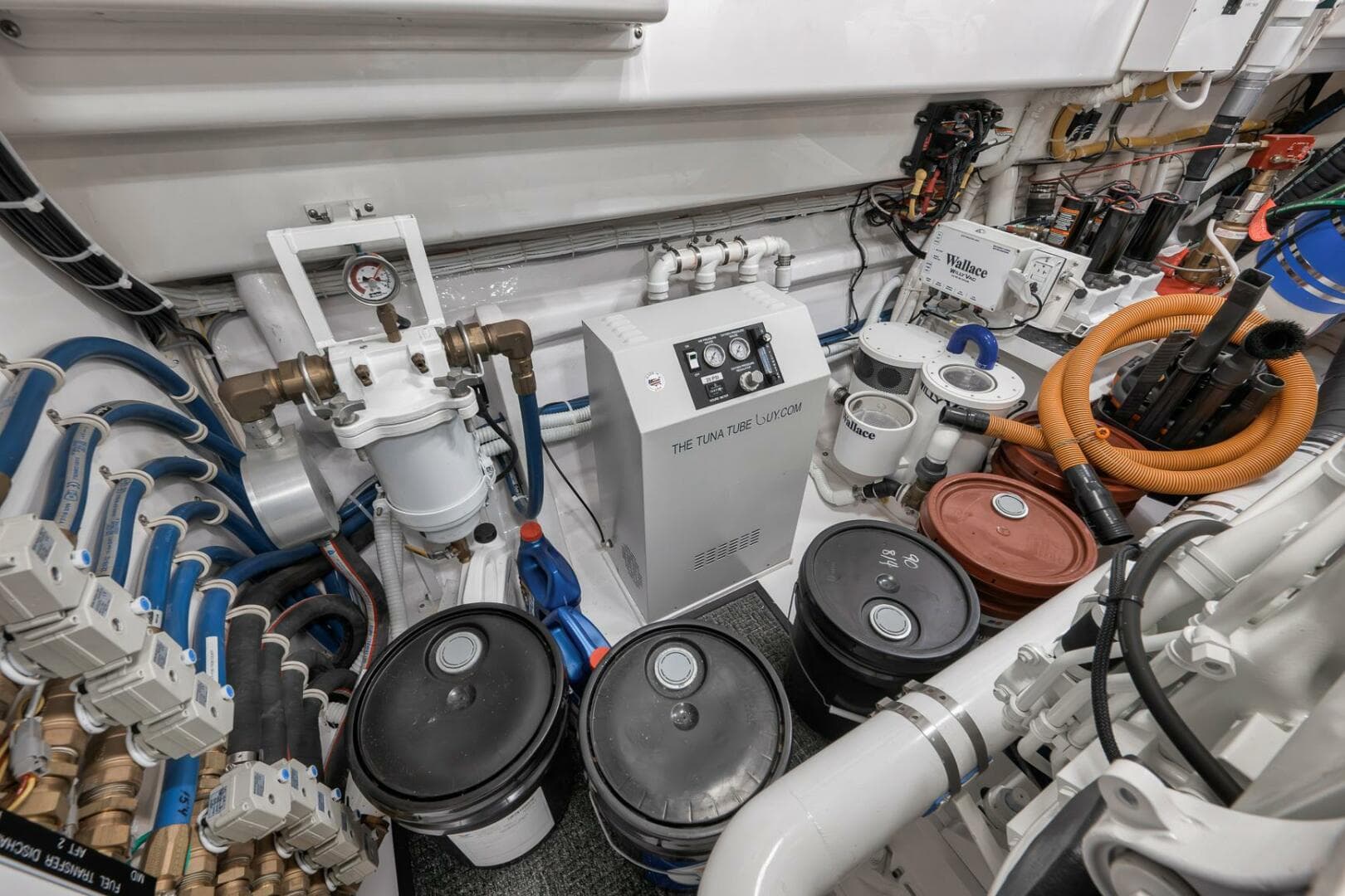 2025 Viking 90 Convertible- NIKKI BELLA- Engine Room