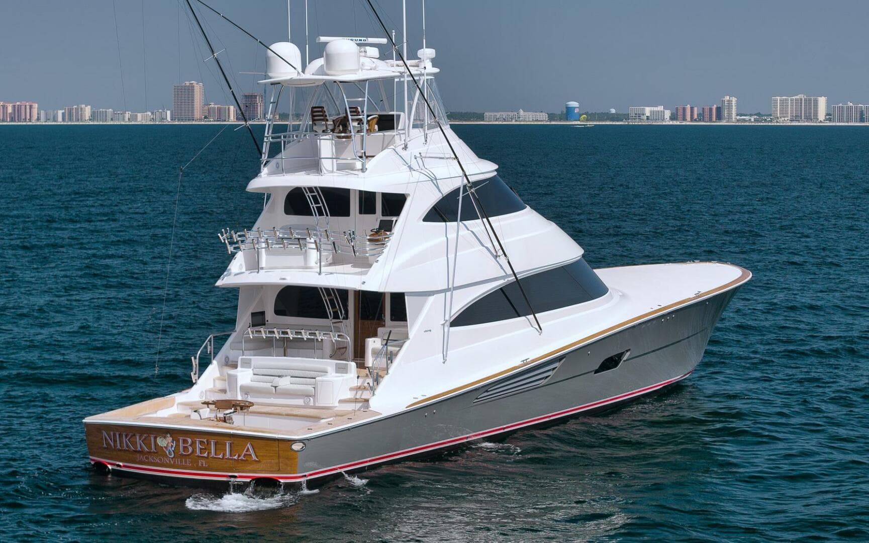 2025 Viking 90 Convertible- NIKKI BELLA- Transom