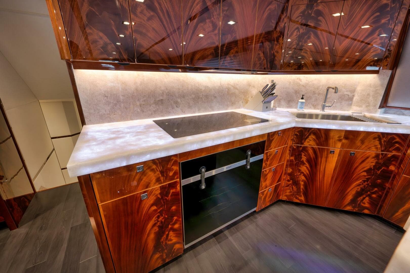 2025 Viking 90 Convertible- NIKKI BELLA- Galley