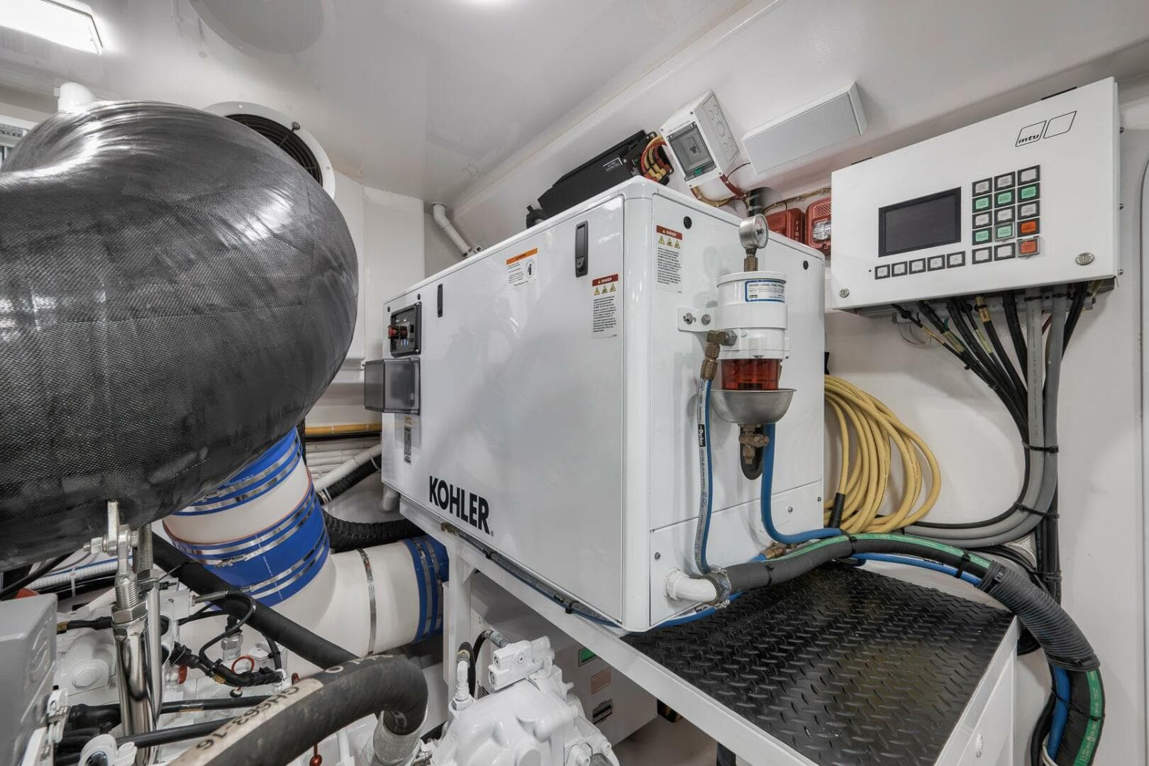 2025 Viking 90 Convertible- NIKKI BELLA- Engine Room