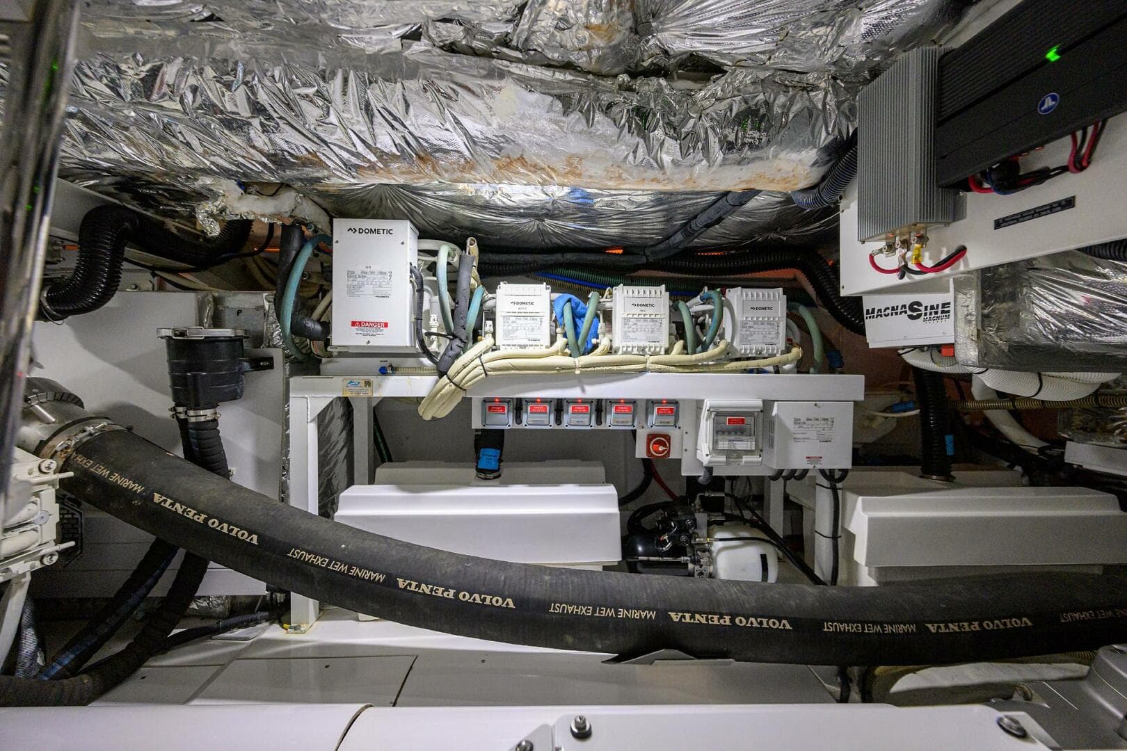 Princess F49 Chill- Engine Room