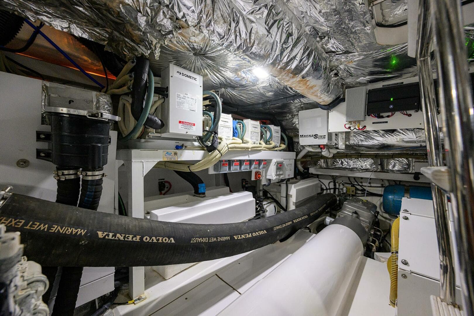 Princess F49 Chill- Engine Room