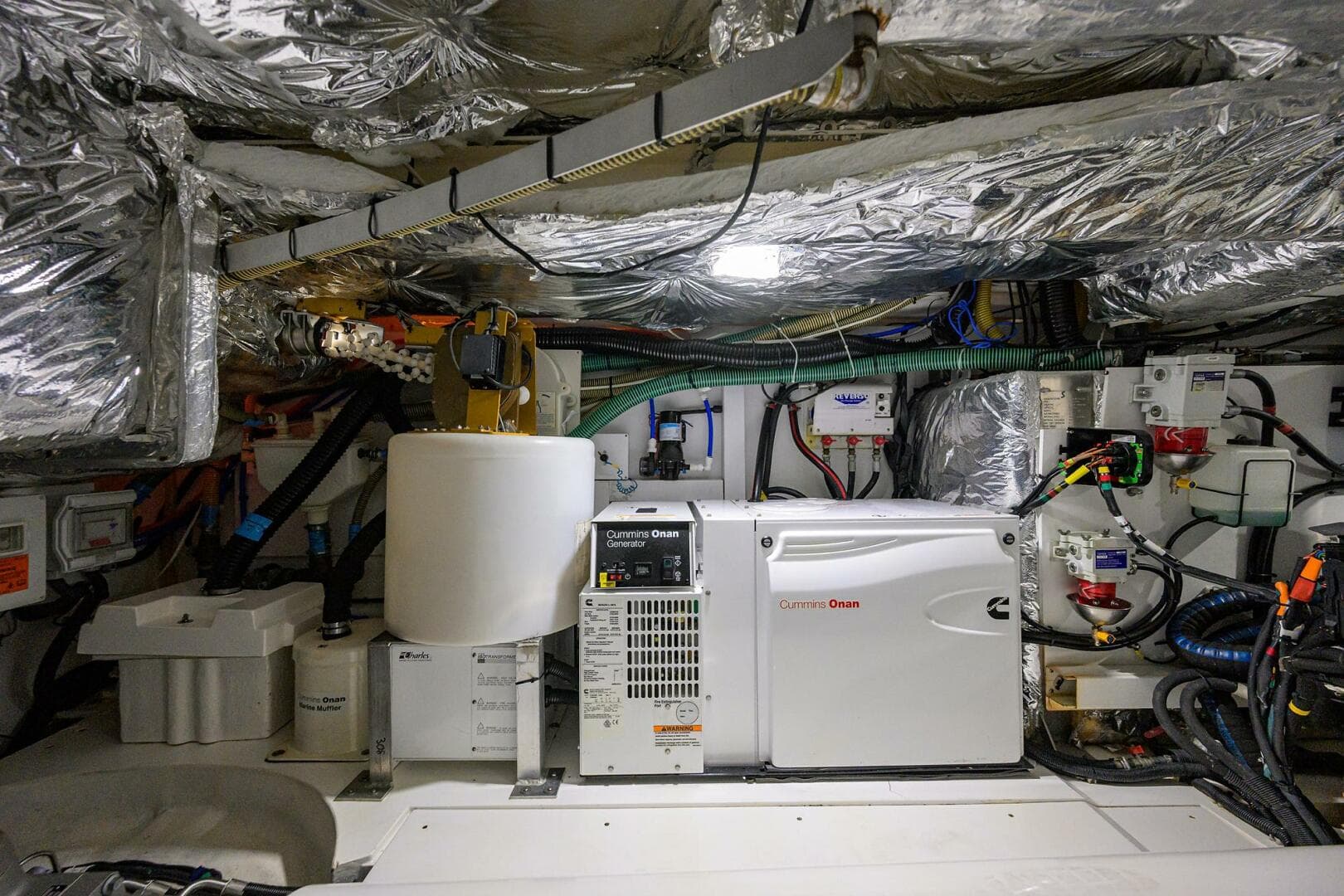 Princess F49 Chill- Engine Room