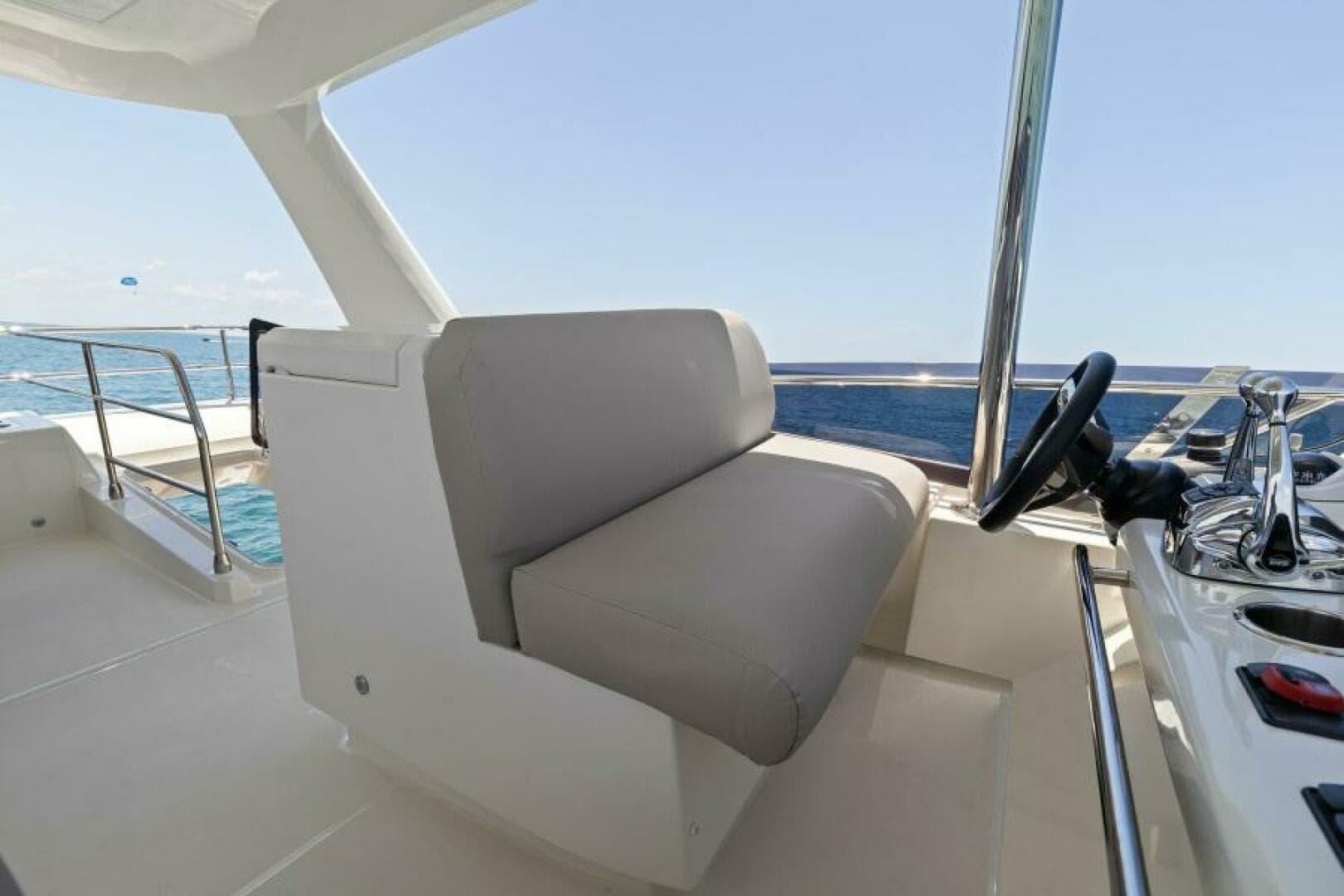 2022 59 Prestige Flybridge - How Sweet It Its - Flybridge Helm