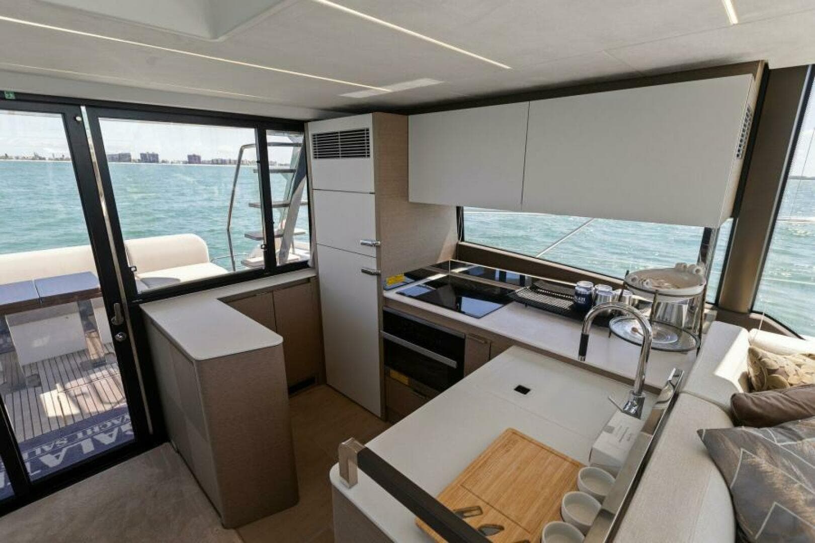 2022 59 Prestige Flybridge - How Sweet It Its - Galley