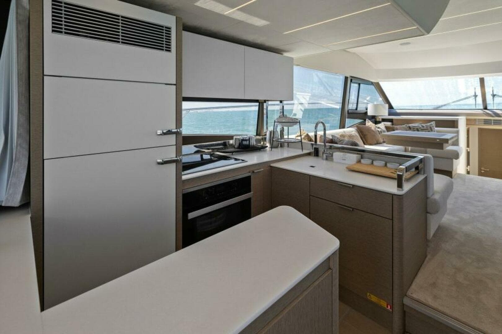 2022 59 Prestige Flybridge - How Sweet It Its - Galley
