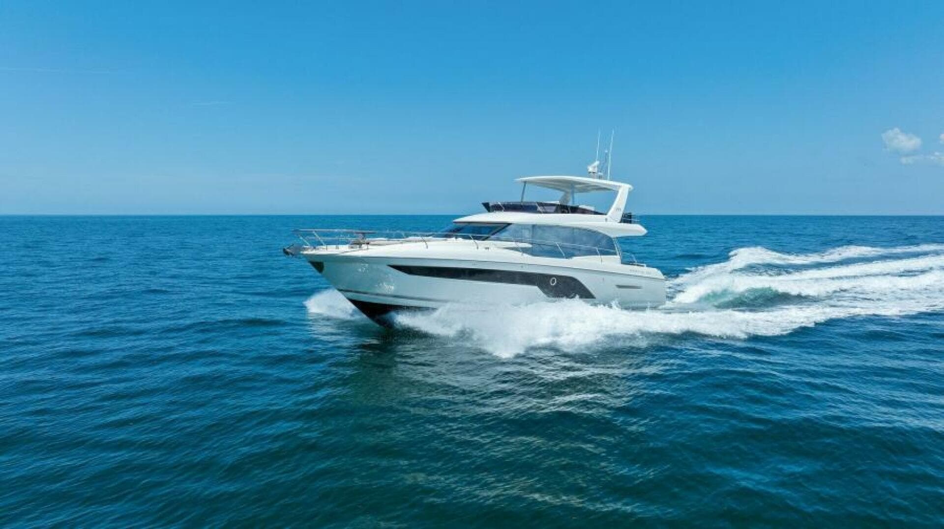 2022 59 Prestige Flybridge - How Sweet It Its - Profile