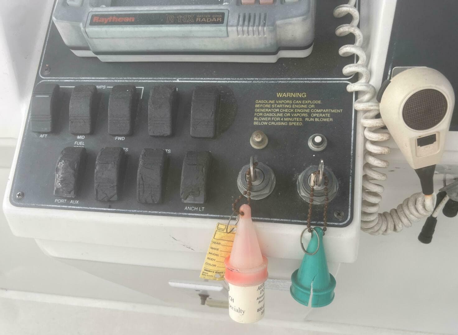 Ignition Panel & VHF