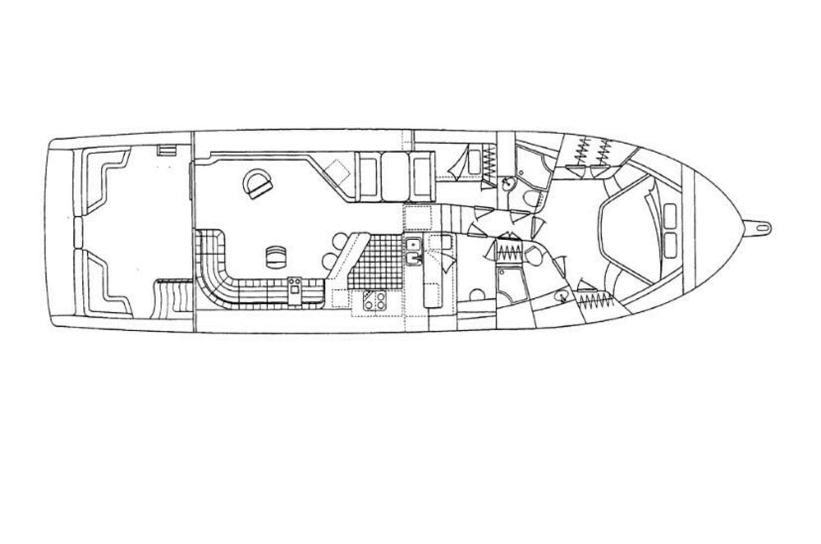 1998 Sea Ray 550 Sedan Bridge