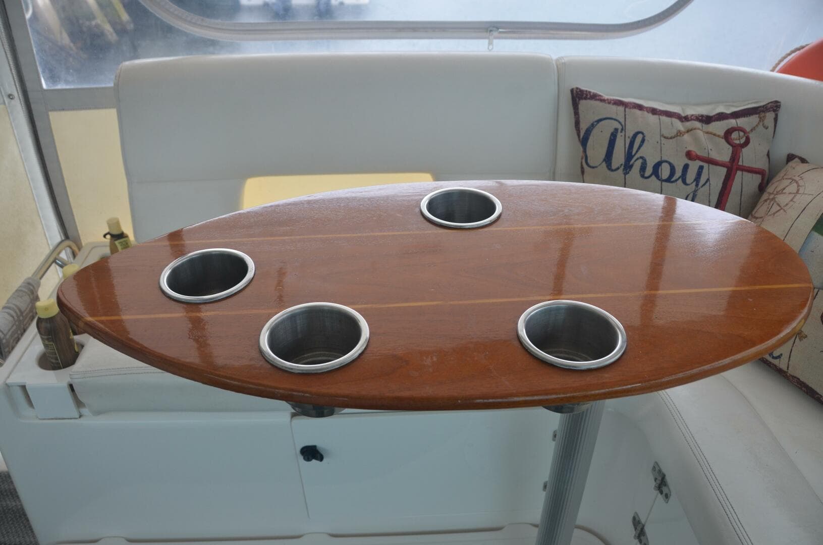 Helm Deck Seating and Table