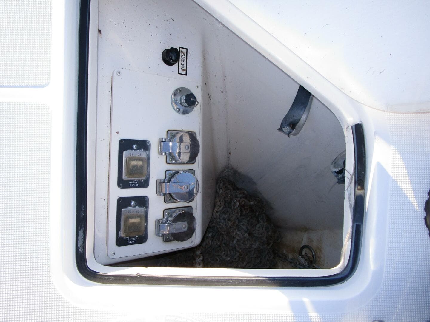 Optional Bow Shore Power Hookup