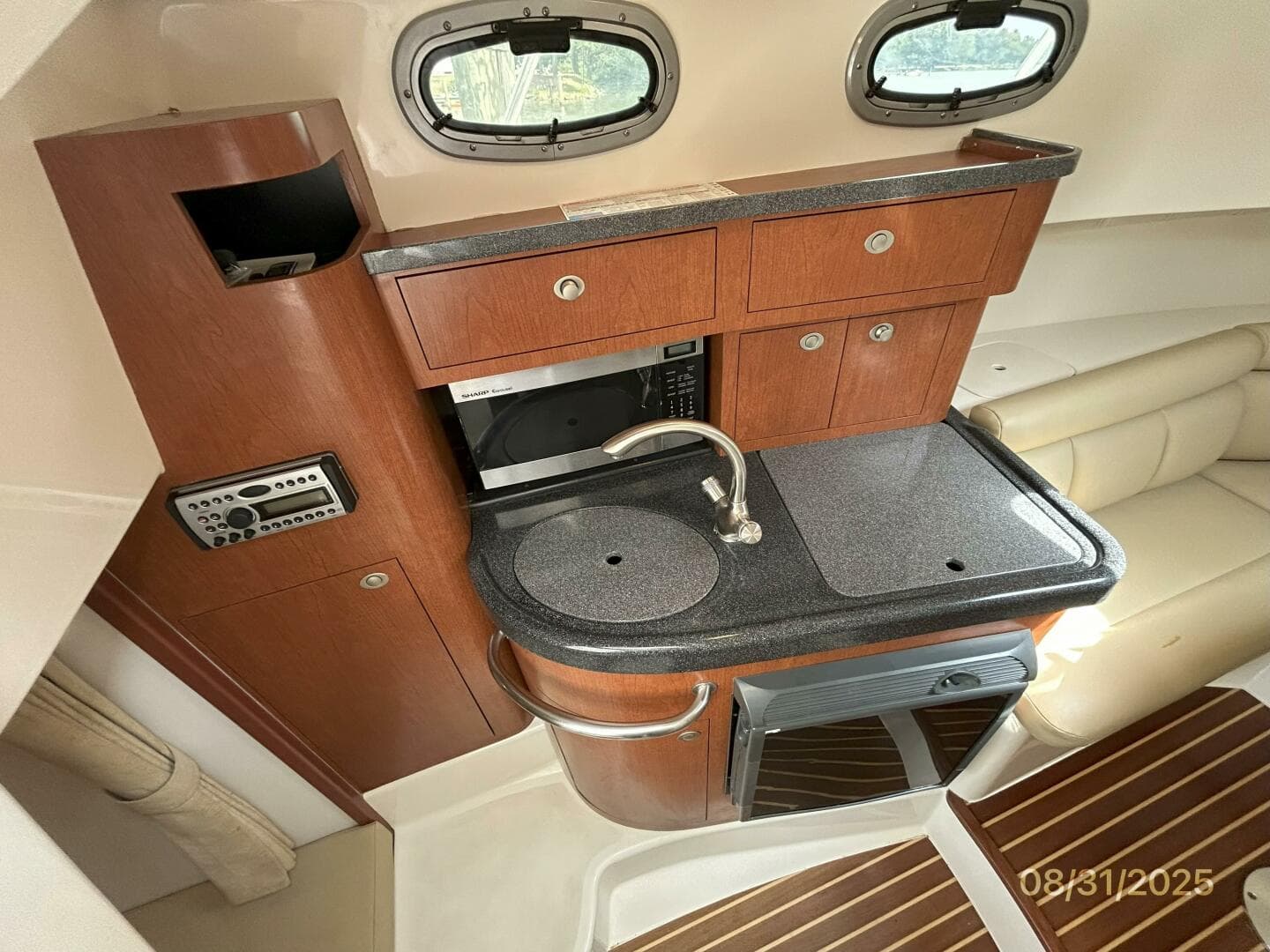 31' Boston Whaler galley1