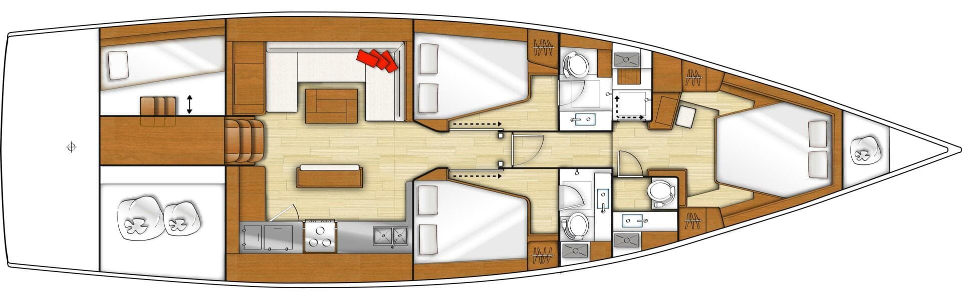 2014 Beneteau Sense 55